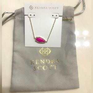 Kendra Scott Pink arrow necklace. Great condition